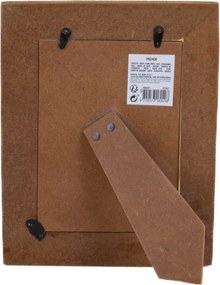 Ramka na zdjęcia z drewna mango PATCHWORK, 19 x 24 cm