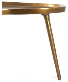 Metalowy stolik 60x80 cm Lienz – Light &amp; Living