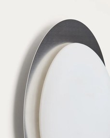 Szary kinkiet LED ø 40 cm Novae – Kave Home