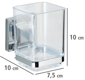 Pojemnik na szczoteczki do zębów QUADRO,Vacuum-Loc, WENKO