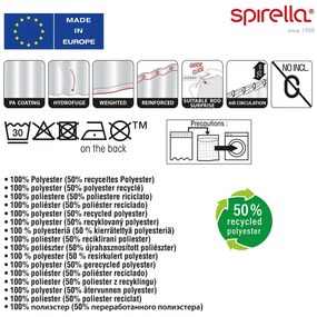 Zasłona prysznicowa 180x200 cm Baigneuses – Spirella