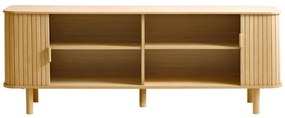 Szafka pod TV w dekorze dębu 160x56 cm Cavo – Unique Furniture