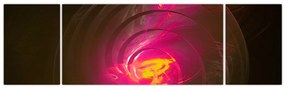 Obraz - abstrakcja spiralna (170x50 cm)