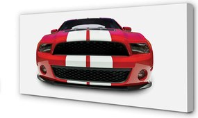 Zdjęcie na płótnie Czerwone Auto Sportowe