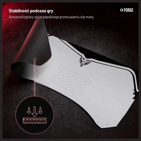 Podkładka ochronna na biurko Diablo X-Forge 140 cm, Nightwolf Moon