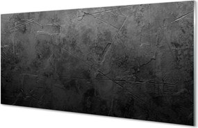 Szkło do Kuchni na Ścianę Surowy Beton i Kamień