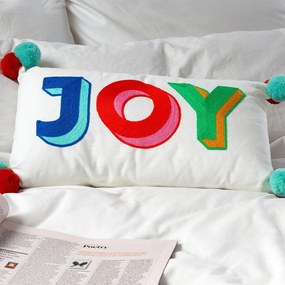 Poduszka dziecięca z mieszanki bawełny 50x33 cm Joy – Rex London