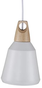 Biała wisząca lampa NAO
