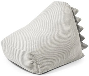 Kremowy sztruksowy dziecięcy worek do siedzenia Snug 80 Dragon – SLOWDOWN