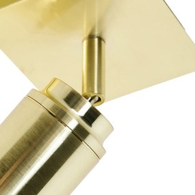 Nowoczesny reflektor łazienkowy mosiądz kwadratowy IP44 - Ducha