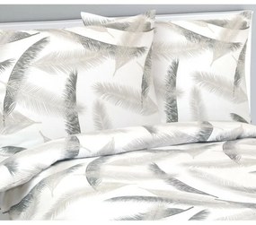 Bellatex Pościel flanelowa Piórko, 140 x 220 cm, 70 x 90 cm