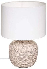 Lampa stołowa na ceramicznej podstawie DAVIA, wys. 40 cm