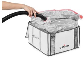 Tekstylny pojemnik do przechowywania ubrań próżniowy/usztywniany 42x25x25 cm Life – Compactor