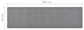 Popielaty dywan 50x200  Z9-K27