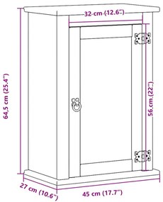 Wisząca Szafka Łazienkowa Ze Szklanymi Drzwiczkami Z7-C11