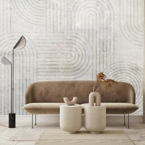 Fototapeta - Abstrakcja na betonie (196x136 cm)