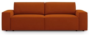 Ceglasta rozkładana sofa 247 cm Jodie – Micadoni Home