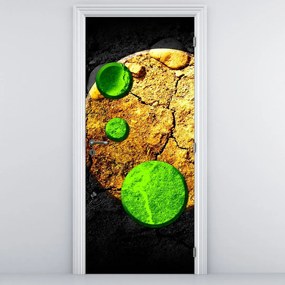 Fototapeta na drzwi - Abstrakcja sfer (95x205cm)