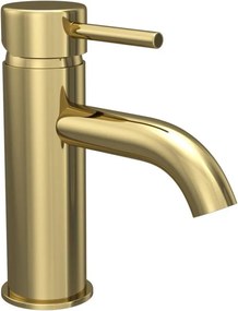 Bateria umywalkowa DRAGOR 15,6 cm, polerowany mosiądz