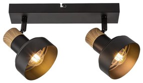 Rabalux 73056 - Oświetlenie punktowe SASKIA 2xE14/15W/230V