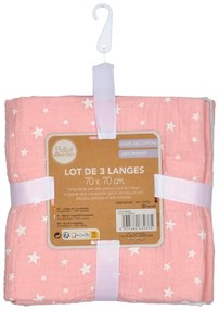 Pieluszki muślinowe 3 szt. – Bébé Douceur