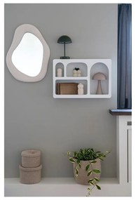 Biała wielopoziomowa półka 60 cm Bryne – House Nordic
