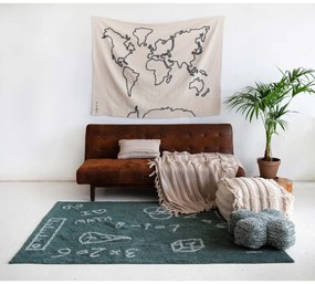 Mapa ścienna 160x120 cm Canvas Map – Lorena Canals