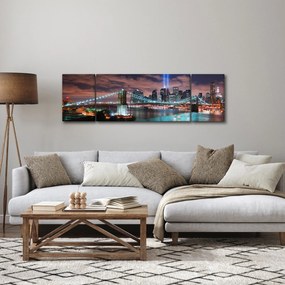 Obraz - Nowy Jork, Manhattan (170x50 cm)