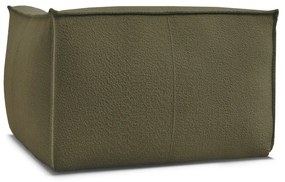 Zielony fotel z materiału bouclé Giorgia – Bobochic Paris