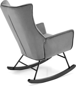 Fotel bujany Bazalto w nowoczesnym stylu