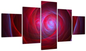 Abstrakcyjny obraz oczu (125x70 cm)