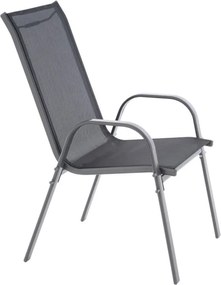 Zestaw 4 krzeseł, czarny