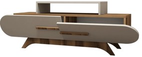 Stolik pod telewizor Rose Walnut Cream