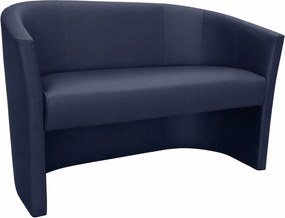 Sofa CLUB tapicerowana tkaniną Eko-skóra elegancka sofa do salonu i gabinetu : Kolor tkaniny - EKO-SKÓRA - 4D, Typ tkaniny - Eko-skóra
