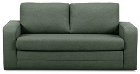 Zielona rozkładana sofa 160 cm Come – Bobochic Paris