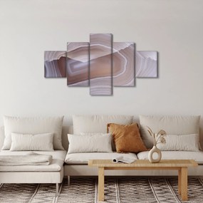 Obraz - Marmurowy agat (125x70 cm)