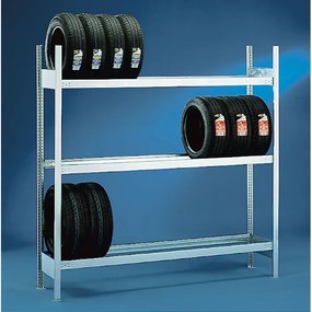 META Regały do magazynowania opon 2000x2000x400, podstawowy