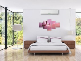 Obraz - Wróżka na pływającej wyspie (125x70 cm)