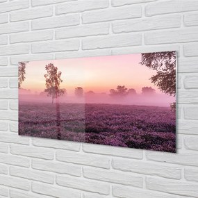 Szklany Panel Koloryt Wrzosowiska