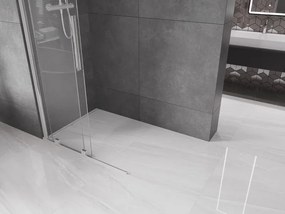 Mexen Velar ścianka prysznicowa rozsuwana Walk-in 70 x 200 cm, transparent 8 mm, chrom - 871-070-000-03-01