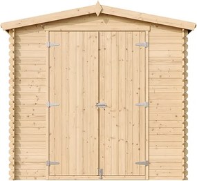 Drewniany domek ogrodowy bez Podłogi -  4.33 m² / 226x236xH218 cm - M369C1