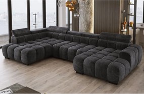 Narożnik BULL XL Prawostronny z elektryczną funkcją regulacji tkanina Eden 01 WERSAL