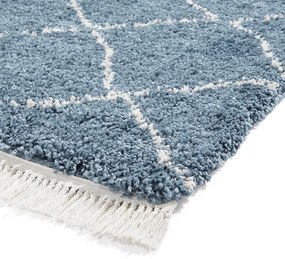 Niebieski dywan 120x170 cm Boho – Think Rugs