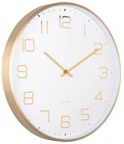 Zegar ścienny ø 40 cm Elegance Glow – Karlsson