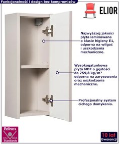 Ryflowana szafka łazienkowa cashmere - Dafo 4X
