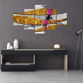 Obraz abstrakcji (125x70 cm)