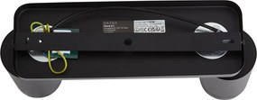 Nowoczesna lampa sufitowa czarna 2-punktowa GU10 70mm - Jeana Luxe