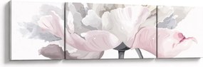 Obraz - Kwiat róży (170x50 cm)