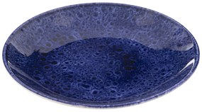 Talerzyk do ciasta z kamionki CASA, granatowy, Ø 21 cm