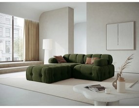 Ciemnozielony narożnik Ferento – Cosmopolitan Design